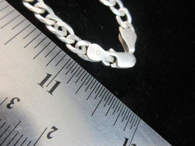 24” Sterling Silver Link Style Necklace P. Lux