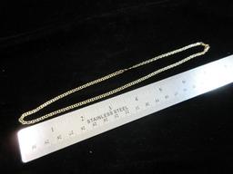 16” 14K Yellow Gold Necklace