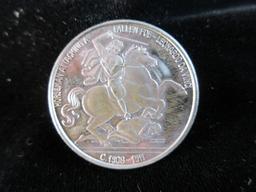 .999 Fine One OZ coin