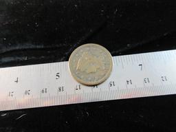 1847 Large One Cent Coin