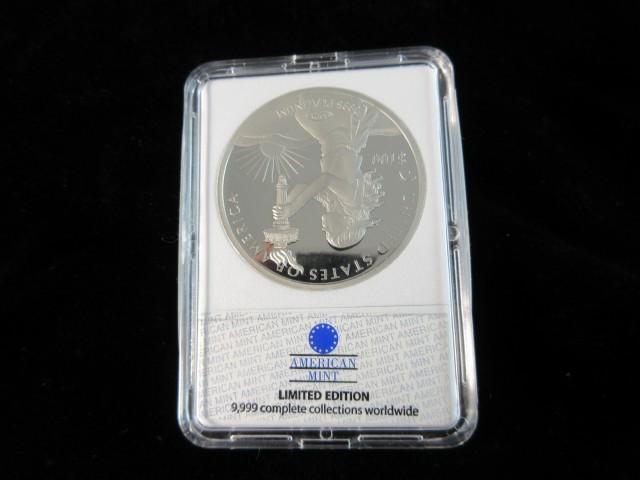 2014 100 Eagle Replica Layered in Platinum