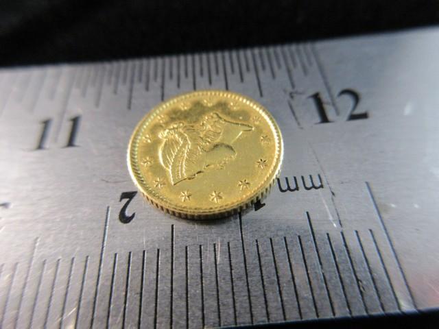 1853 1.00 Dollar Gold Coin