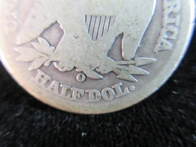 1855o Silver Seated Liberty Coin
