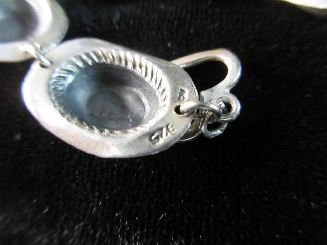 Western Style Sterling Silver Toggle Bracelet