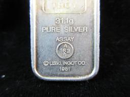 1981 One Troy OZ Bar