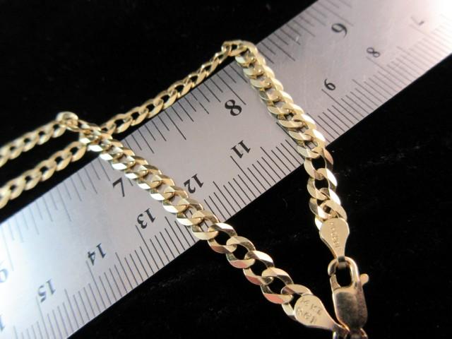 14K Yellow Gold 20 Inch Jordan Necklace