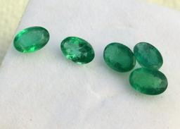 2.02 Carat Parcel of Fine Emeralds