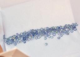 10.30 Carats of Fine Tanzanite Melee Stones