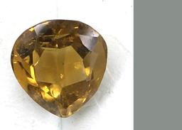 Spectacular Deep Color Citrine 4.620 ct