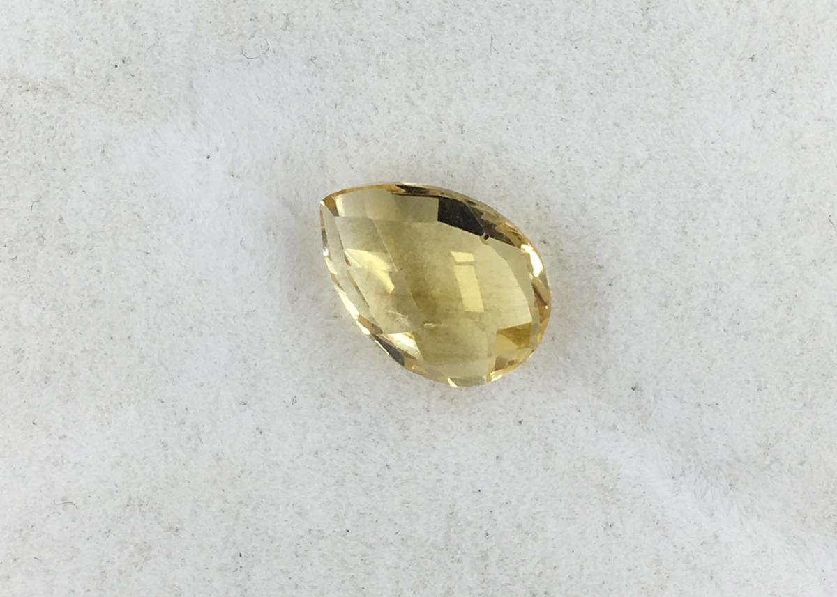 Checkerboard Honey Citrine 1.730 ct