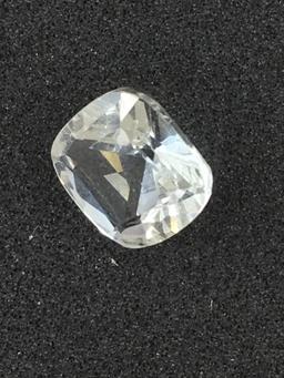 Cushion Cut White Topaz 2.50 ct