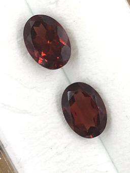 Garnet Matched Pair 1.725 ct