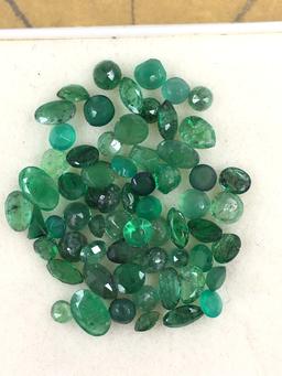 Assorted Lot Natural Emeralds 10.35 cts