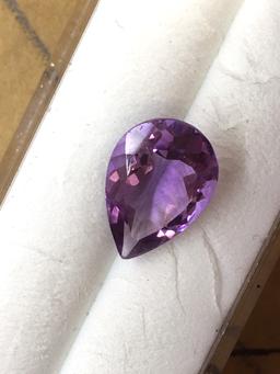 Amethyst Teardrop 3.57 ct