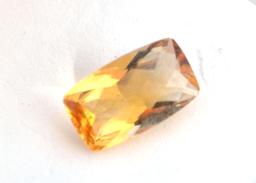 2.48 Carat Fine Checkerboard Cut Citrine