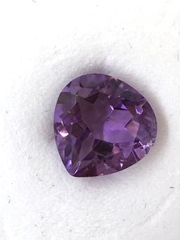 Amethyst Fancy Heart Shape 2.63 ct