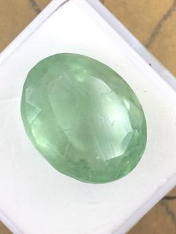 Colombian Green Fluorite 15.29 ct