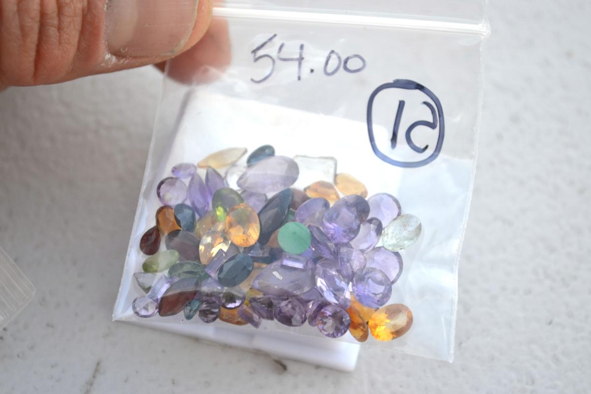 54.00 Carat Mixed Parcel of Natural Stones