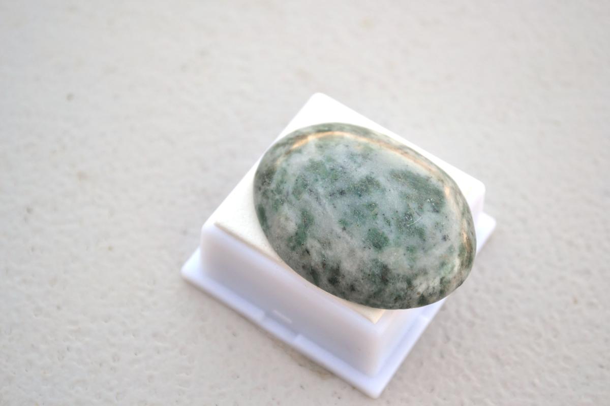 81.10 Carat Moss Agate Cabochon