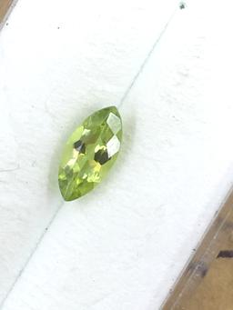 Peridot Marquise 0.583ct