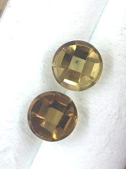 Amber Citrine Matched Set 1.55 ct