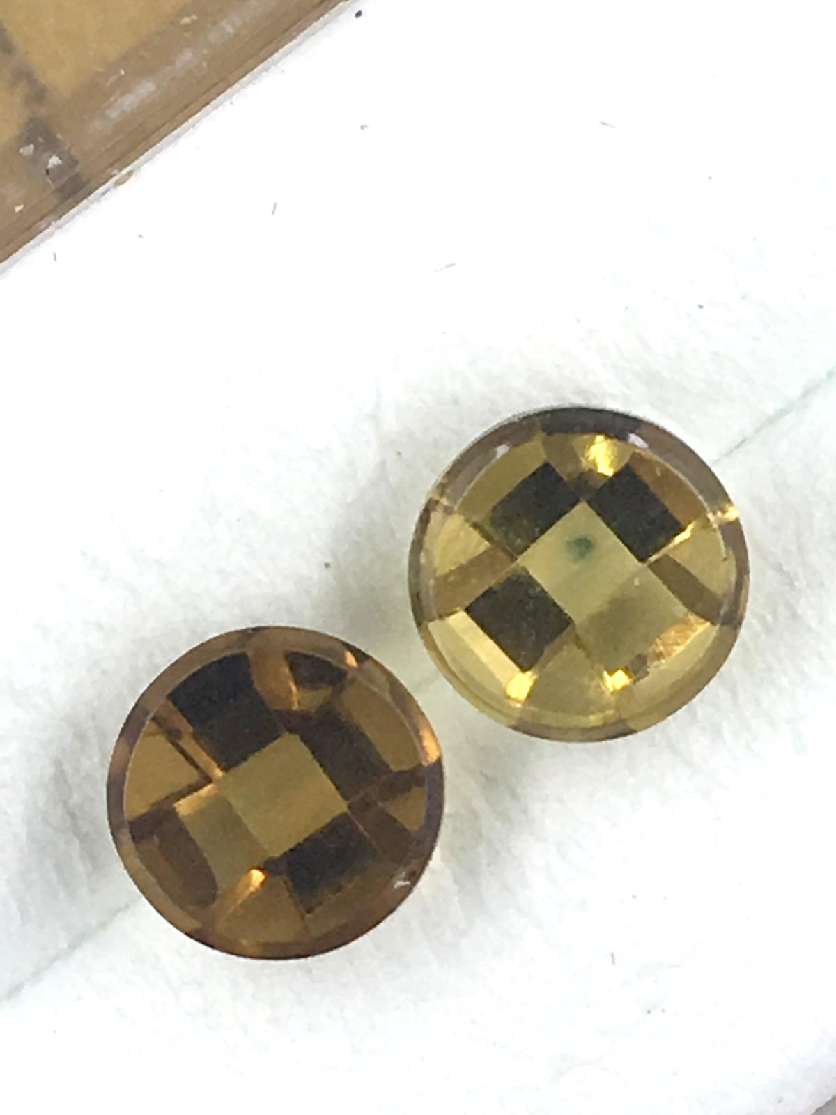 Amber Citrine Matched Set 1.55 ct