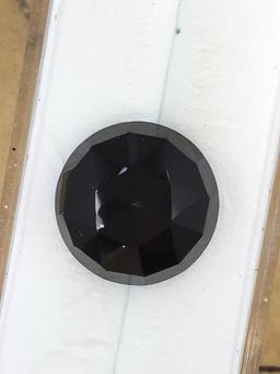 Black Onyx Round 8.85 ct