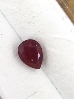 Ruby Teardrop 0.67 ct