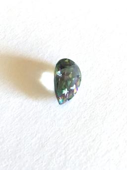 Mystic Topaz Teardrop Cut 0.98 ct