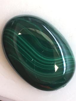 Malachite Oval 24.83 ct