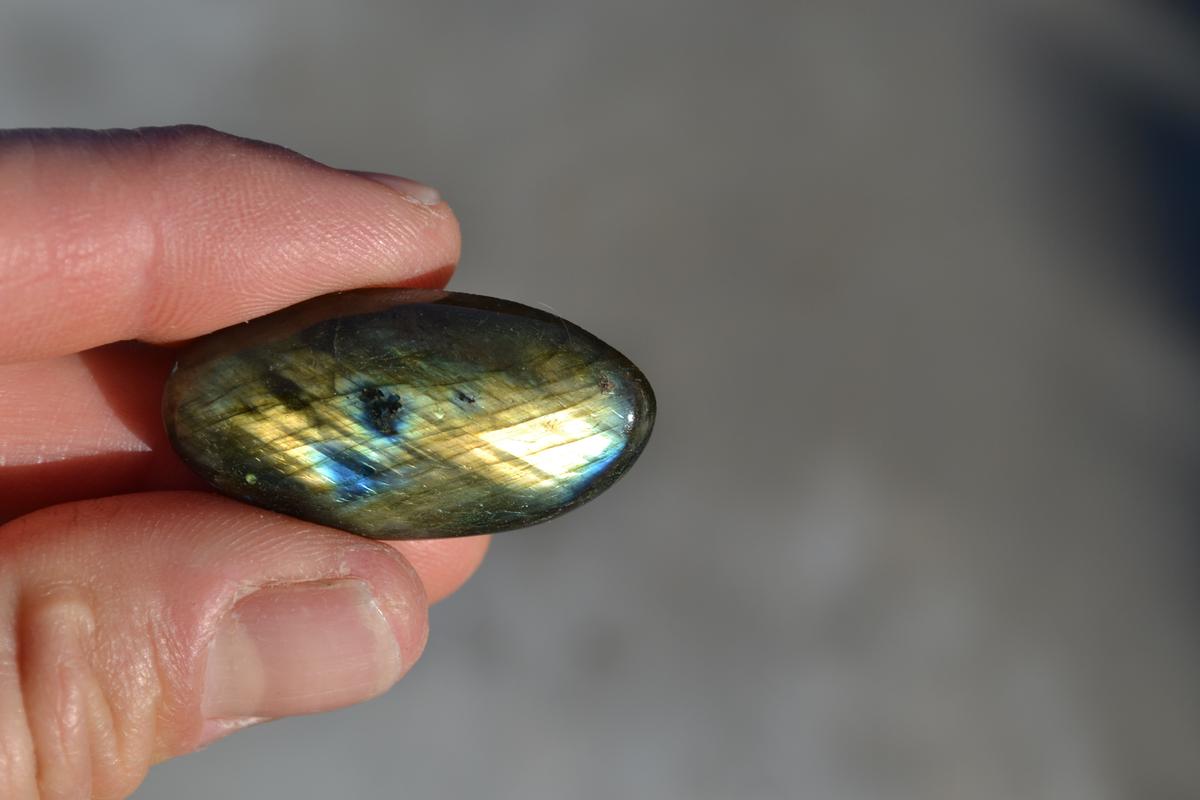 43.69 Carat Fine Labradorite Cabochon