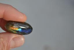 3.64 Carat Nice Labradorite Cabochon