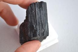 100+ Carat Piece of Black Tourmaline Rough