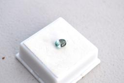 1.46 Carat Oval Cut Fine Blue Zircon