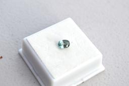 1.46 Carat Oval Cut Fine Blue Zircon