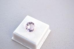 6.12 Carat Fine Lightly Colored Amethyst