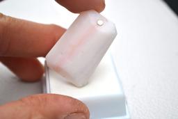 46.79 Carat Fine Peruvian Pink Opal Pendant