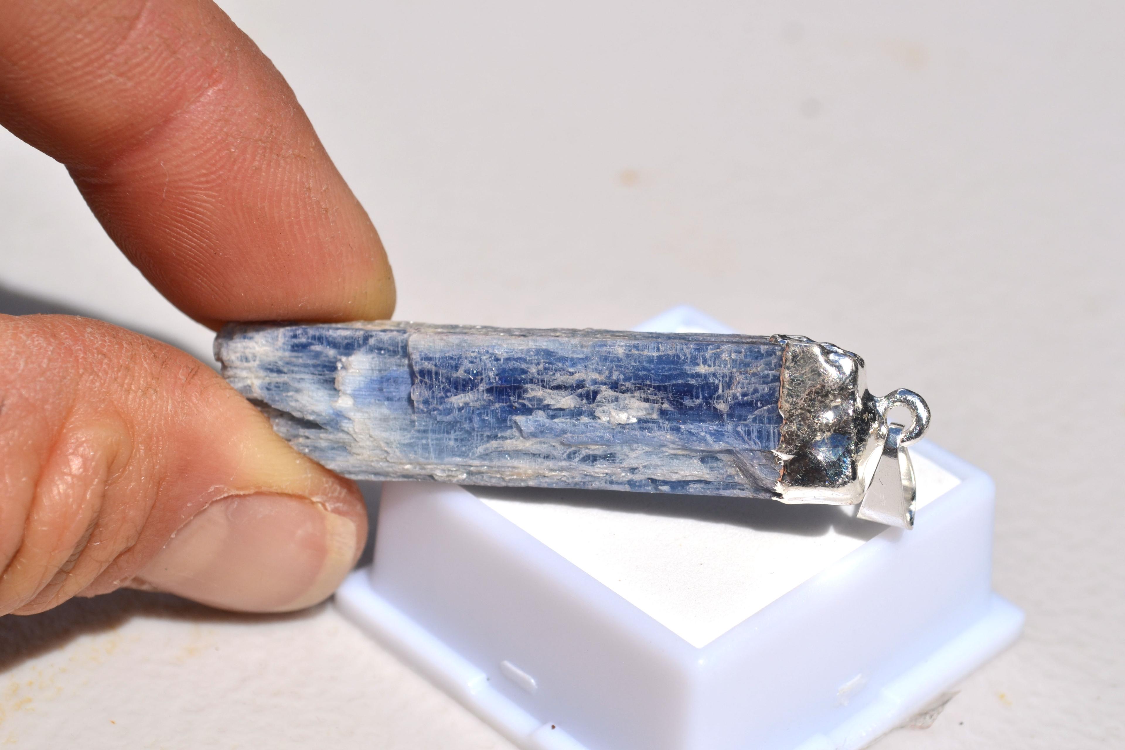 Great Kyanite Crystal Pendant -- 9.05 Grams