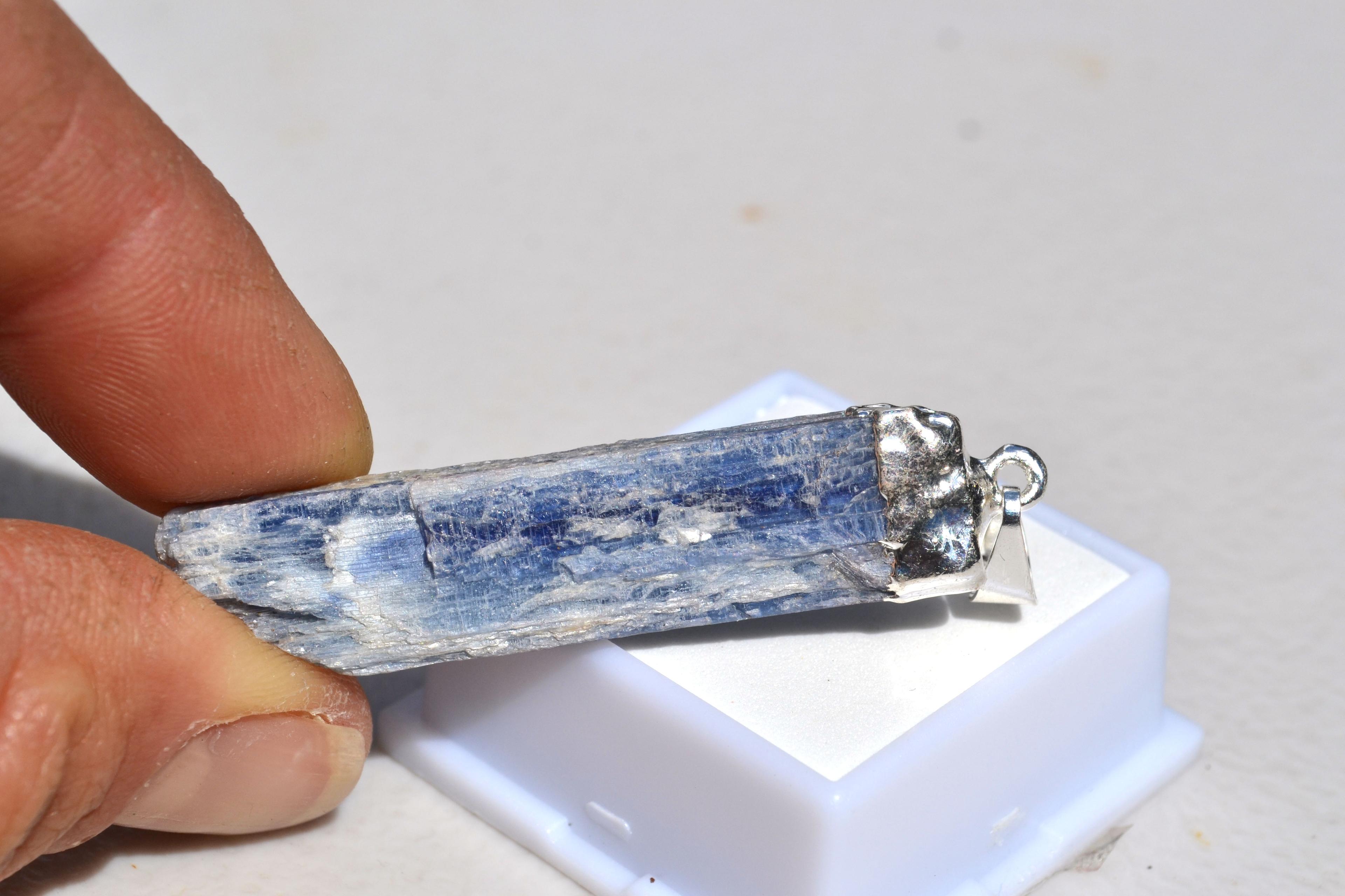 Great Kyanite Crystal Pendant -- 9.05 Grams