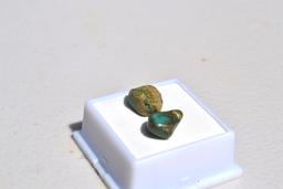 9.90 Carat Nice Pair of Turquoise Nuggets