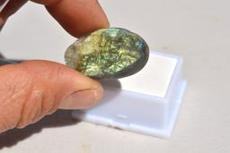 30.05 Carat Oval Cut Madagascar Labradorite