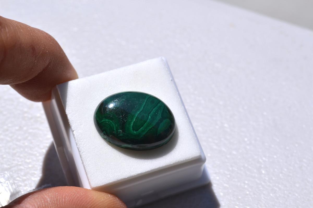 25.01 Carat Very Nice Malachite