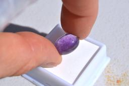 8.65 Carat Amethyst Cabochon