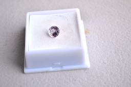 1.17 Carat Round Cut Amethyst