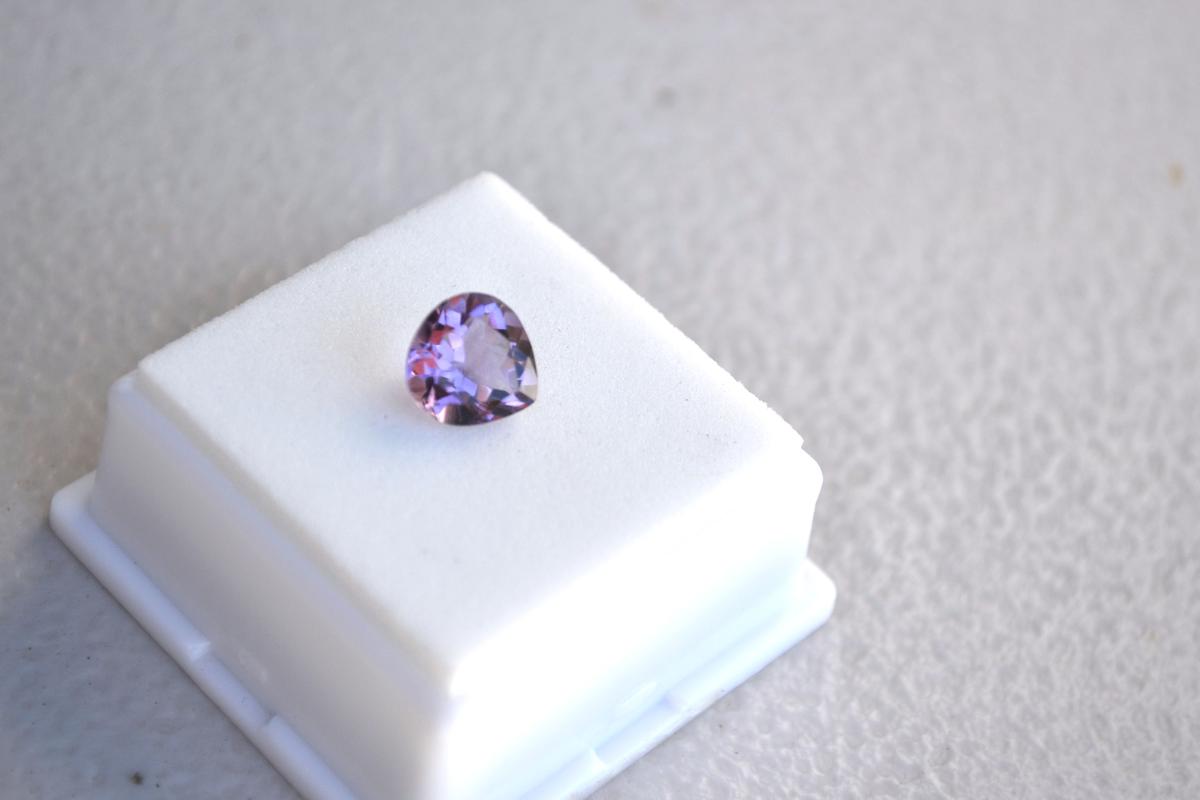 2.30 Carat Fantastic Pear Shaped Amethyst