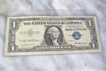 1957-B $1 Silver Certificate Dollar
