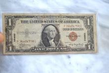 1935-A $1 Emergency Issue Hawaii Silver Certificate