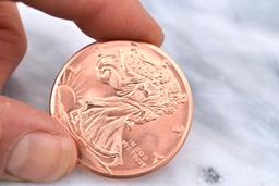 1 OZ Copper Coin