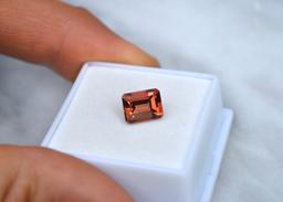 2.48 Carat Octagon Cut Oregon Sunstone