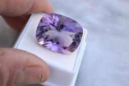 40.36 Carat Fancy Flower Cut Amethyst